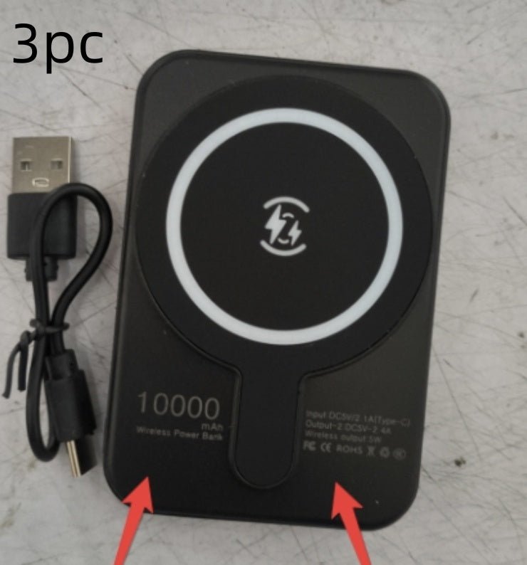 Mini Fast Charging Magnetic Wireless Power Bank 5000 MAh Portable - 9 Boss Studio Mp3 store