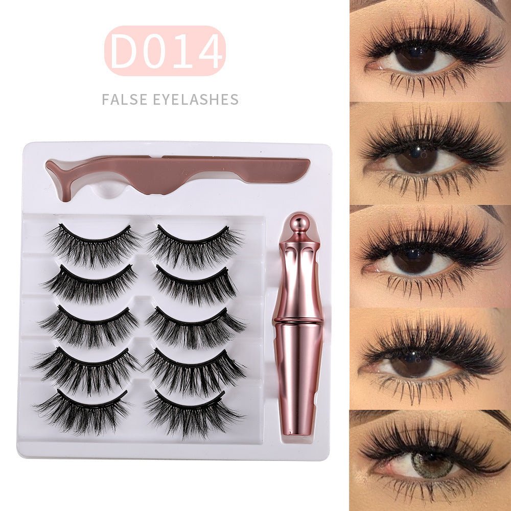 Mink Eyelashes Magnetic Eyelashes 5 Pairs Of Magnets - 9 Boss Studio Mp3 store