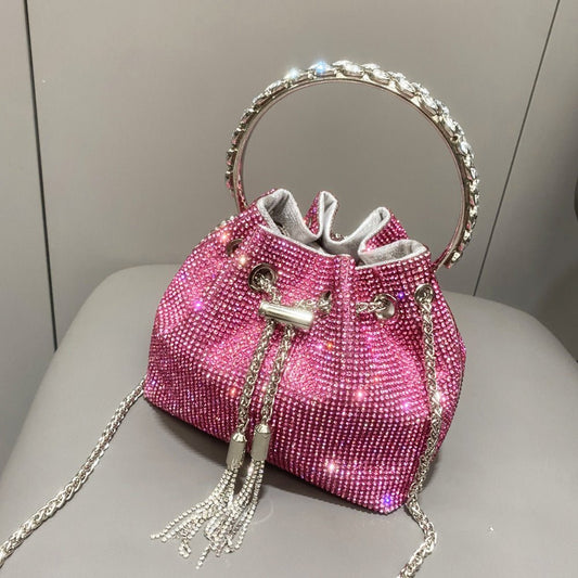 European And American Shiny Diamond Handbag For Women - 9 Boss Studio Mp3 store
