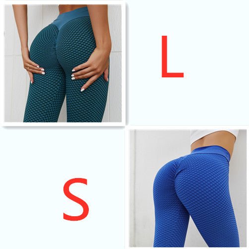 Plaid Leggings Fitness Yoga Pants Women's Seamless High Waist Breathable Gym Leggings - 9 Boss Studio Mp3 store