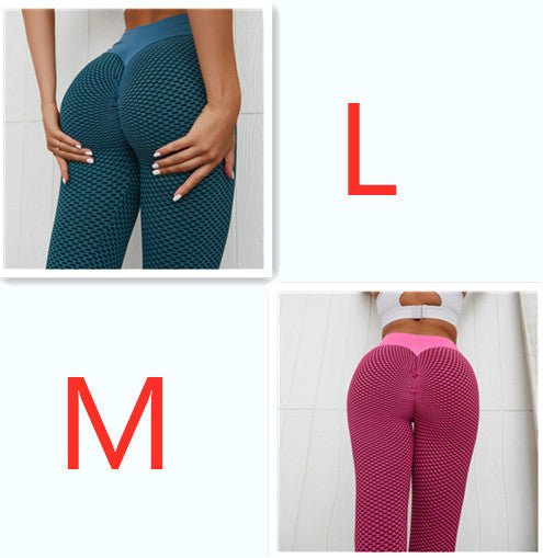 Plaid Leggings Fitness Yoga Pants Women's Seamless High Waist Breathable Gym Leggings - 9 Boss Studio Mp3 store