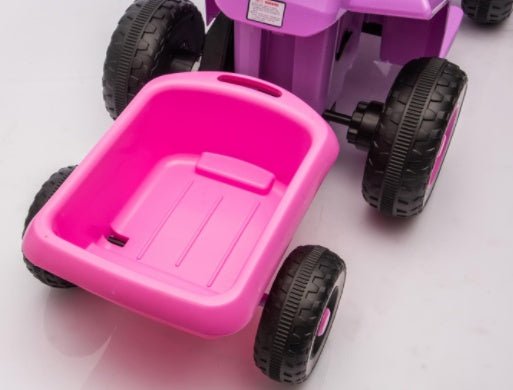 6V Battery Powered Kids Electric Vehicle, Kids Ride On ATV, 4 Wheeler Quad W Headlights, MP3, USB, Volume Control, Large Seat, Electric Ride On Toys Best Gifts For Age 3 - 6 Years Old - 9 Boss Studio Mp3 store