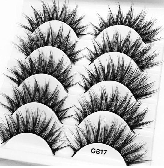 3D mink hair false eyelashes - 9 Boss Studio Mp3 store