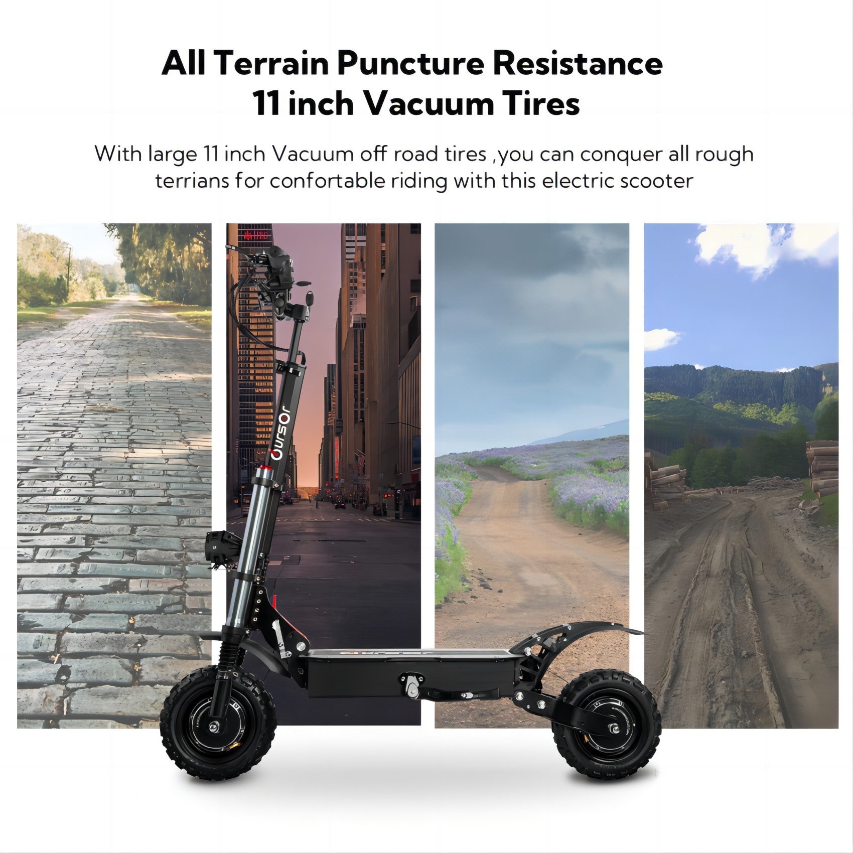 Electric Scooter With Seat, 6000W Power Dual Motor Top Speed 50MPH 60V 35Ah Battery 50 Miles Range, 11 Inch Off - Road Tires For Street Commuting And Limit Offroad - 9 Boss Studio Mp3 store