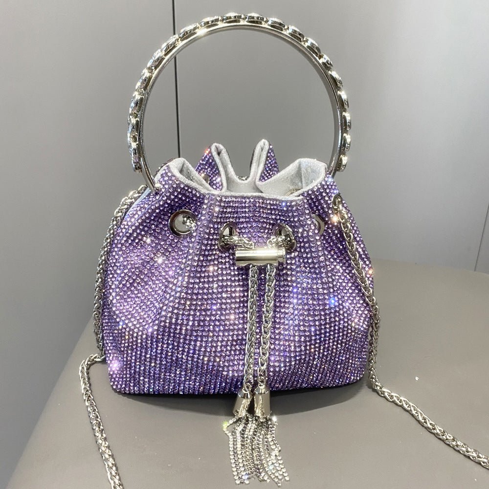 European And American Shiny Diamond Handbag For Women - 9 Boss Studio Mp3 store