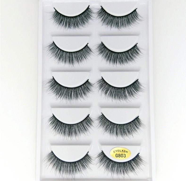 3D mink hair false eyelashes - 9 Boss Studio Mp3 store