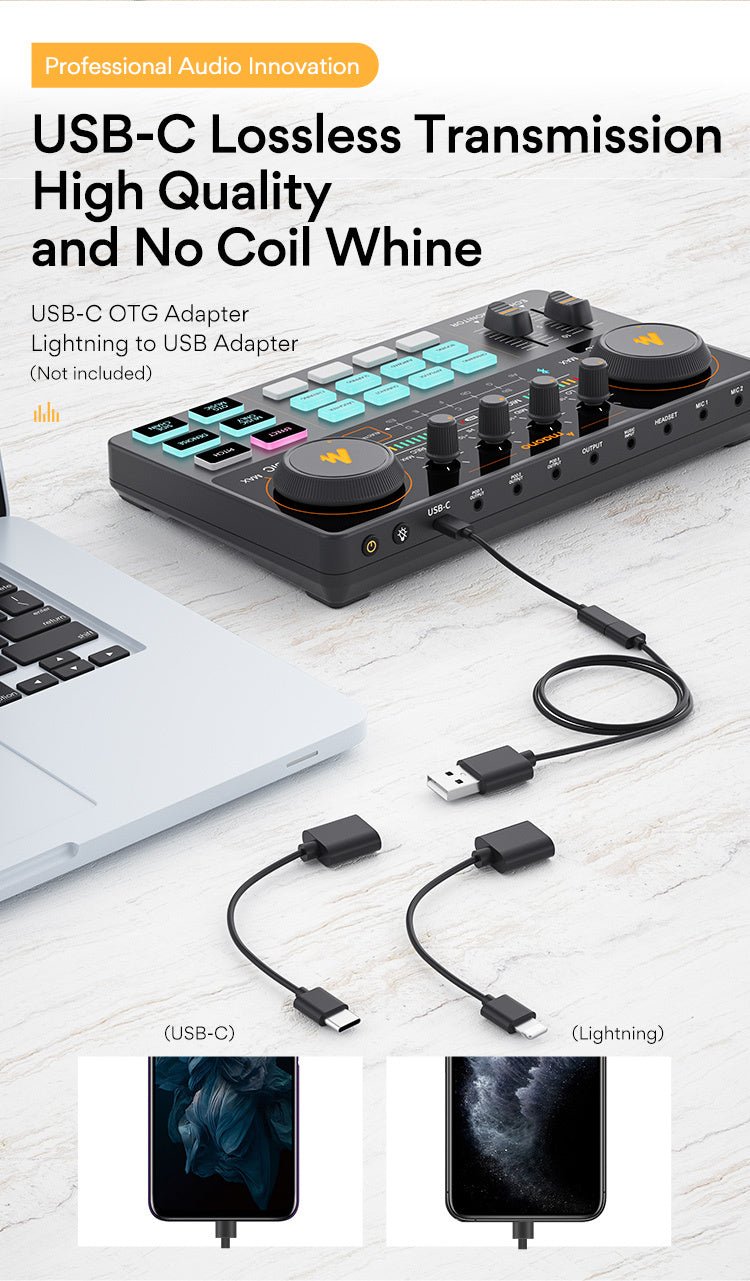 Mobile computer universal live broadcast equipment - 9 Boss Studio Mp3 store