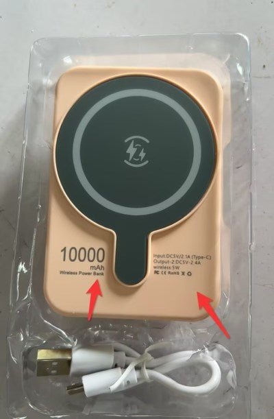 Mini Fast Charging Magnetic Wireless Power Bank 5000 MAh Portable - 9 Boss Studio Mp3 store