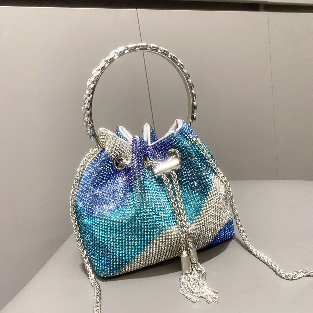 European And American Shiny Diamond Handbag For Women - 9 Boss Studio Mp3 store