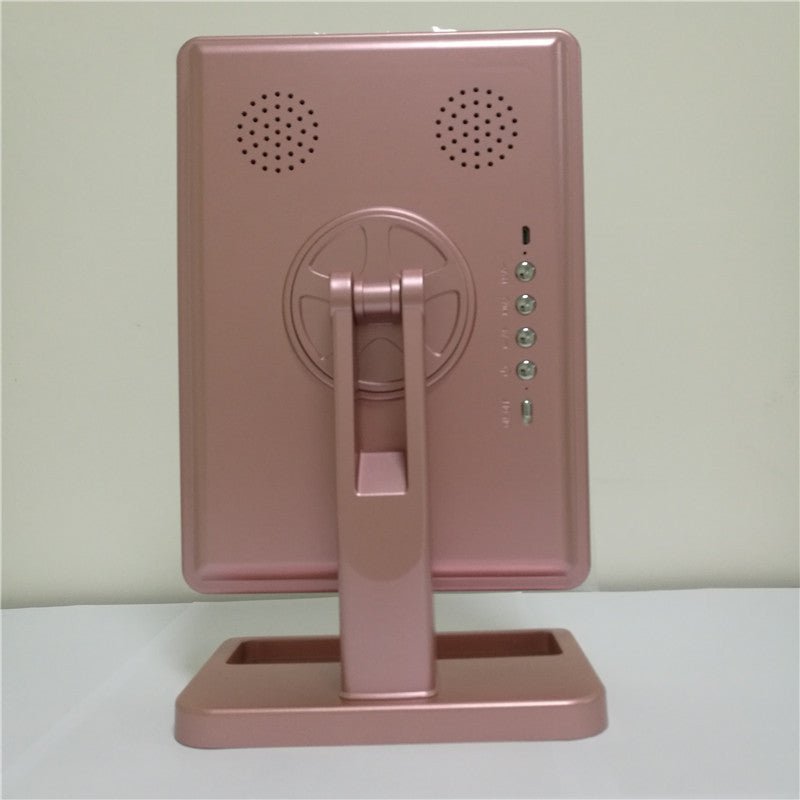 Touch Screen Makeup Mirror With 20 LED Light Bluetooth Music Speaker 10X Magnifying Mirrors Lights - 9 Boss Studio Mp3 store