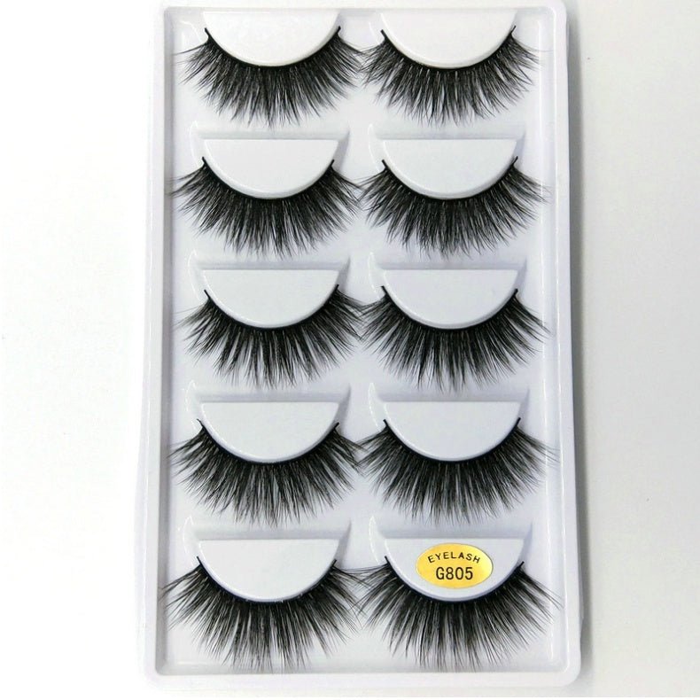 3D mink hair false eyelashes - 9 Boss Studio Mp3 store