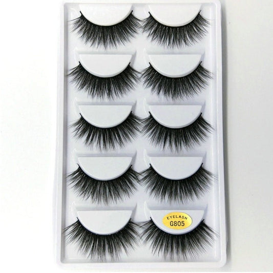 3D mink hair false eyelashes - 9 Boss Studio Mp3 store