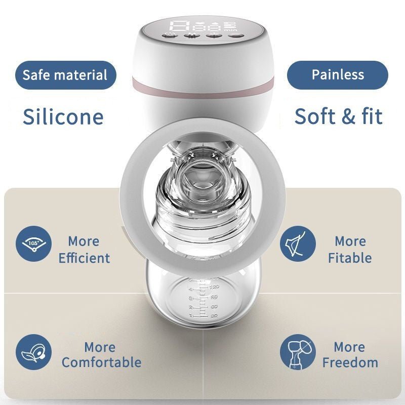 Electric Breast Pump Automatic Milking Device Integrated Breast Pump - 9 Boss Studio Mp3 store