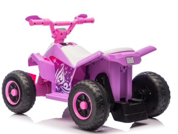 6V Battery Powered Kids Electric Vehicle, Kids Ride On ATV, 4 Wheeler Quad W Headlights, MP3, USB, Volume Control, Large Seat, Electric Ride On Toys Best Gifts For Age 3 - 6 Years Old - 9 Boss Studio Mp3 store