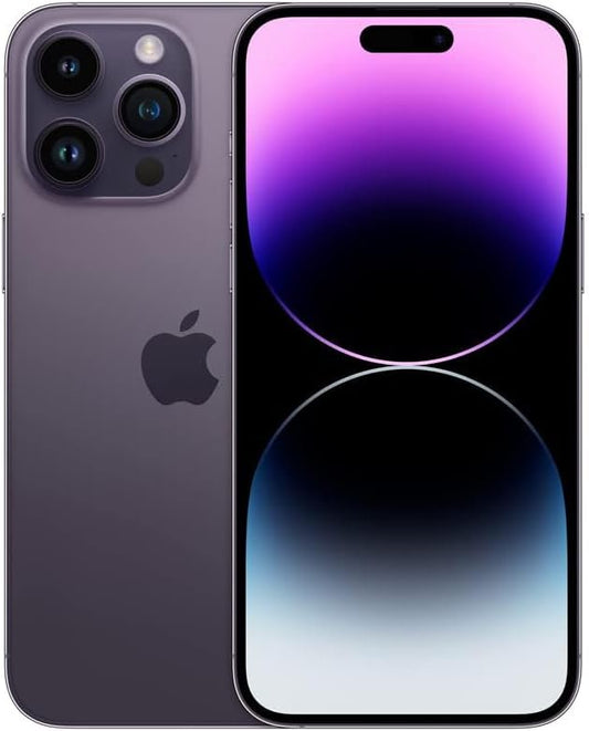 Apple iPhone 14 Pro Max, 256GB, Deep Purple - Unlocked (Renewed) - 9 Boss Studio Mp3 store