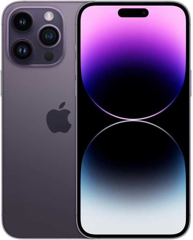 Apple iPhone 14 Pro Max, 256GB, Deep Purple - Unlocked (Renewed) - 9 Boss Studio Mp3 store