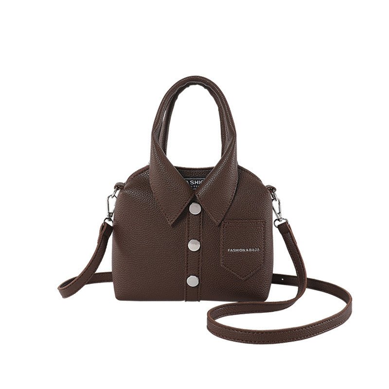 New Clothes Stylish Simple And Versatile Shoulder Crossbody Handbag - 9 Boss Studio Mp3 store
