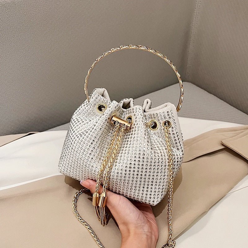 European And American Shiny Diamond Handbag For Women - 9 Boss Studio Mp3 store