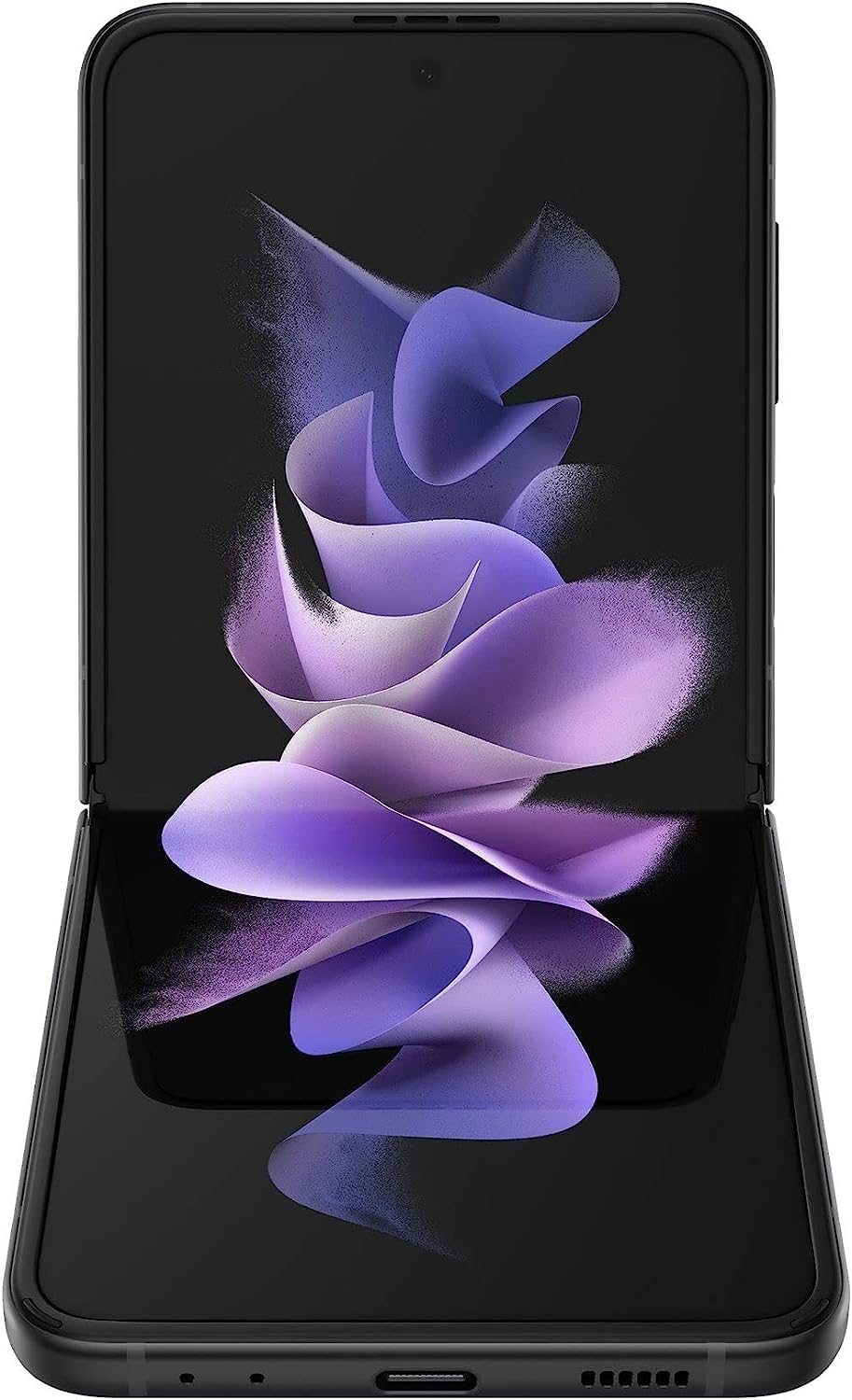 SAMSUNG Galaxy Z Flip 3 5G, US Version, 128GB, Phantom Black - Unlocked (Renewed) - 9 Boss Studio Mp3 store