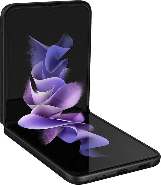 SAMSUNG Galaxy Z Flip 3 5G, US Version, 128GB, Phantom Black - Unlocked (Renewed) - 9 Boss Studio Mp3 store