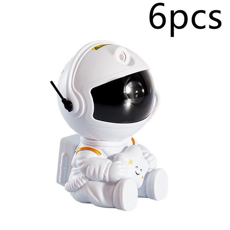 Mini Version Of Astronaut Star Projection Lamp Creative Gift Atmosphere Decorative Lamp Colorful Flowing Starry Night Light - 9 Boss Studio Mp3 store