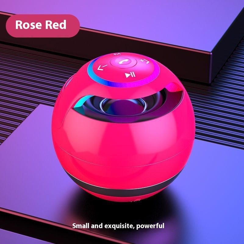 Colorful Light Bluetooth Audio Super Dynamic Bass Boost Portable Small Speaker Mini High Sound Quality Large Volume - 9 Boss Studio Mp3 store