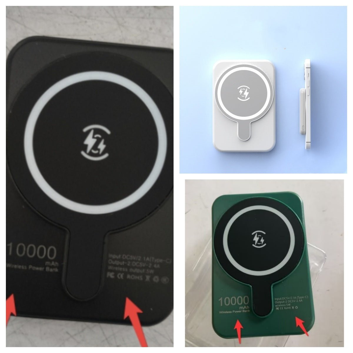 Mini Fast Charging Magnetic Wireless Power Bank 5000 MAh Portable - 9 Boss Studio Mp3 store