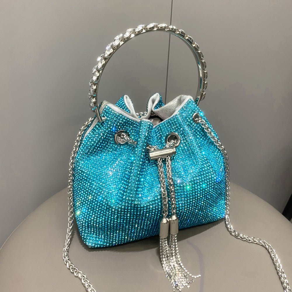 European And American Shiny Diamond Handbag For Women - 9 Boss Studio Mp3 store