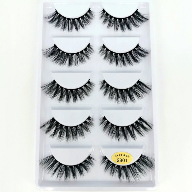 3D mink hair false eyelashes - 9 Boss Studio Mp3 store