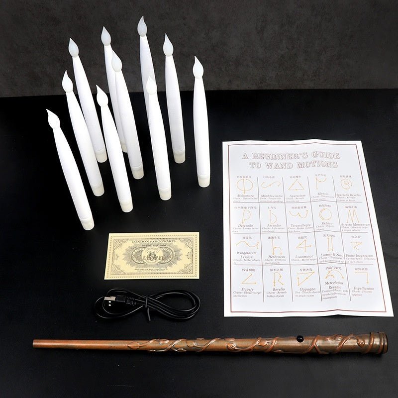 Magic Wand Induction Candle Flameless Floating Magic Wand - 9 Boss Studio Mp3 store