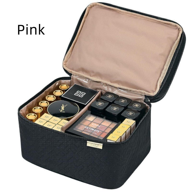 Portable Fashion Double Layer Cosmetics Bag - 9 Boss Studio Mp3 store