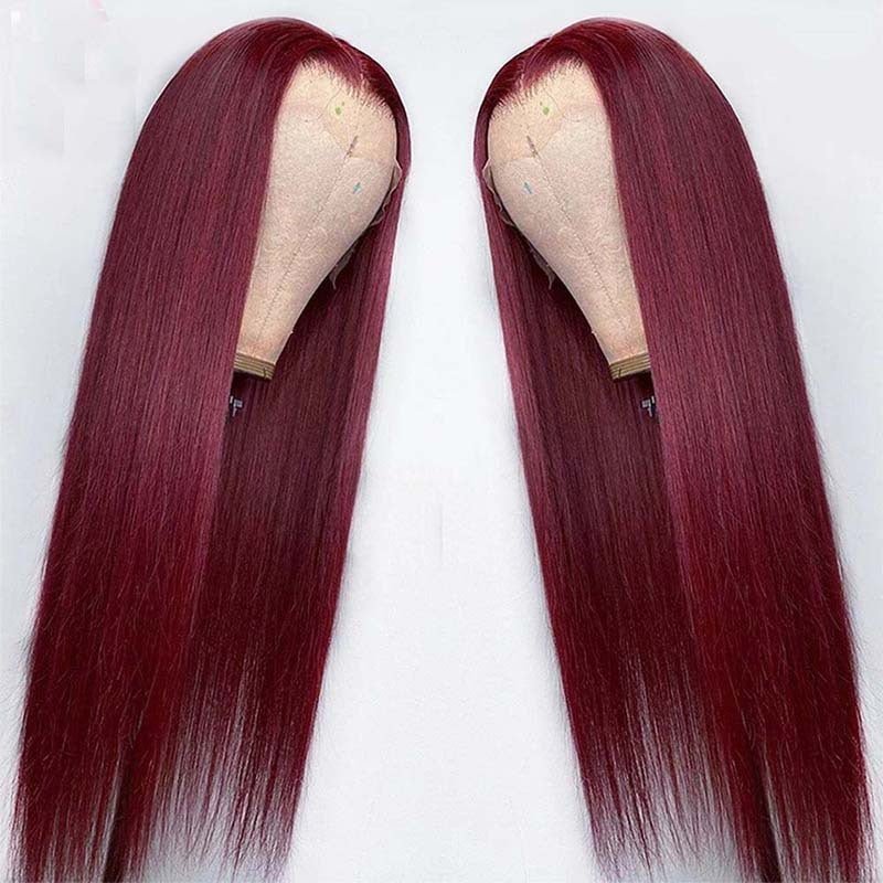 Full Headgear Long Straight Front Lace Wig Smooth Hair - 9 Boss Studio Mp3 store