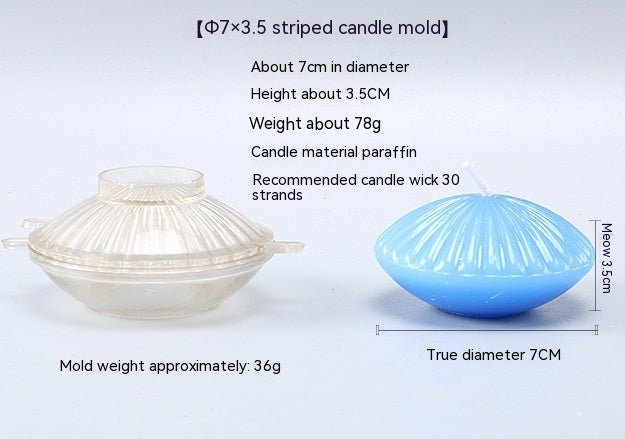 Floating Candle Mould Oval Hand - made Material - 9 Boss Studio Mp3 store