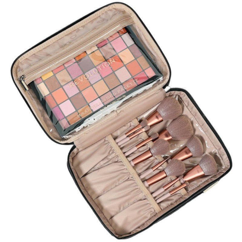 Portable Fashion Double Layer Cosmetics Bag - 9 Boss Studio Mp3 store