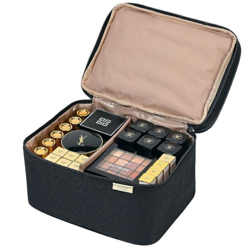 Portable Fashion Double Layer Cosmetics Bag - 9 Boss Studio Mp3 store