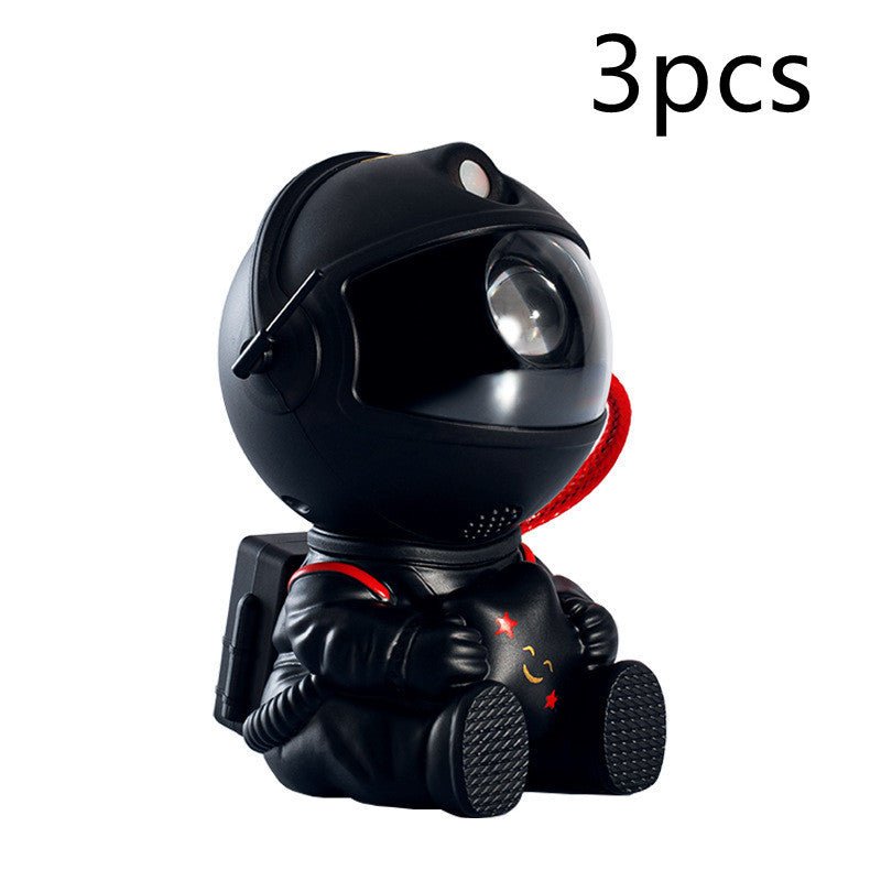Mini Version Of Astronaut Star Projection Lamp Creative Gift Atmosphere Decorative Lamp Colorful Flowing Starry Night Light - 9 Boss Studio Mp3 store