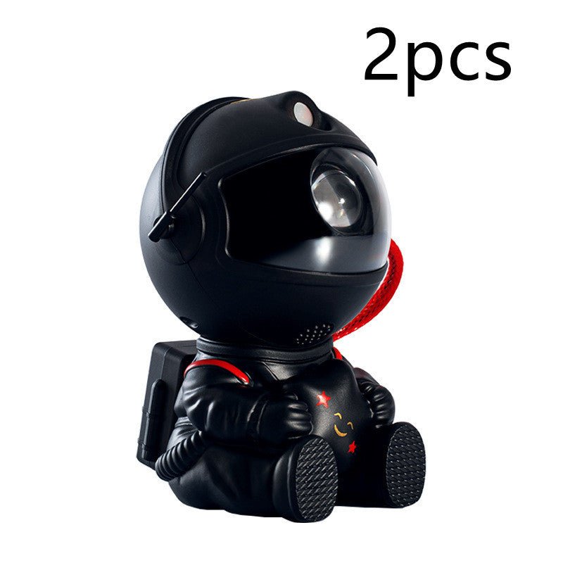 Mini Version Of Astronaut Star Projection Lamp Creative Gift Atmosphere Decorative Lamp Colorful Flowing Starry Night Light - 9 Boss Studio Mp3 store
