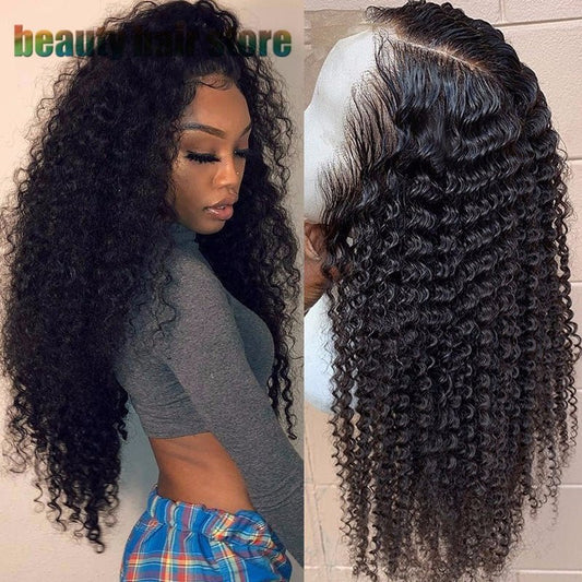 Brazilian Kinky Curly Lace Front Human Hair Wigs - 9 Boss Studio Mp3 store