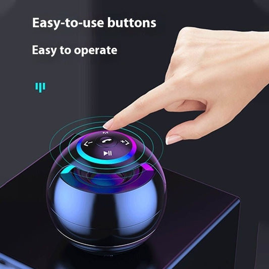 Colorful Light Bluetooth Audio Super Dynamic Bass Boost Portable Small Speaker Mini High Sound Quality Large Volume - 9 Boss Studio Mp3 store
