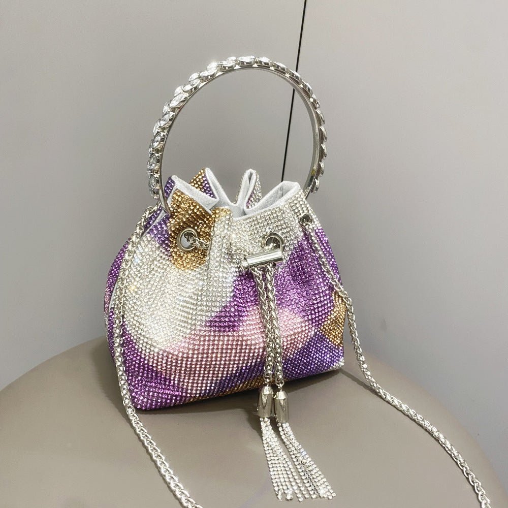 European And American Shiny Diamond Handbag For Women - 9 Boss Studio Mp3 store
