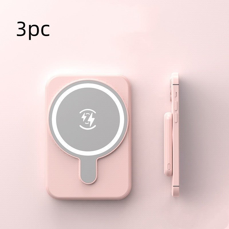 Mini Fast Charging Magnetic Wireless Power Bank 5000 MAh Portable - 9 Boss Studio Mp3 store