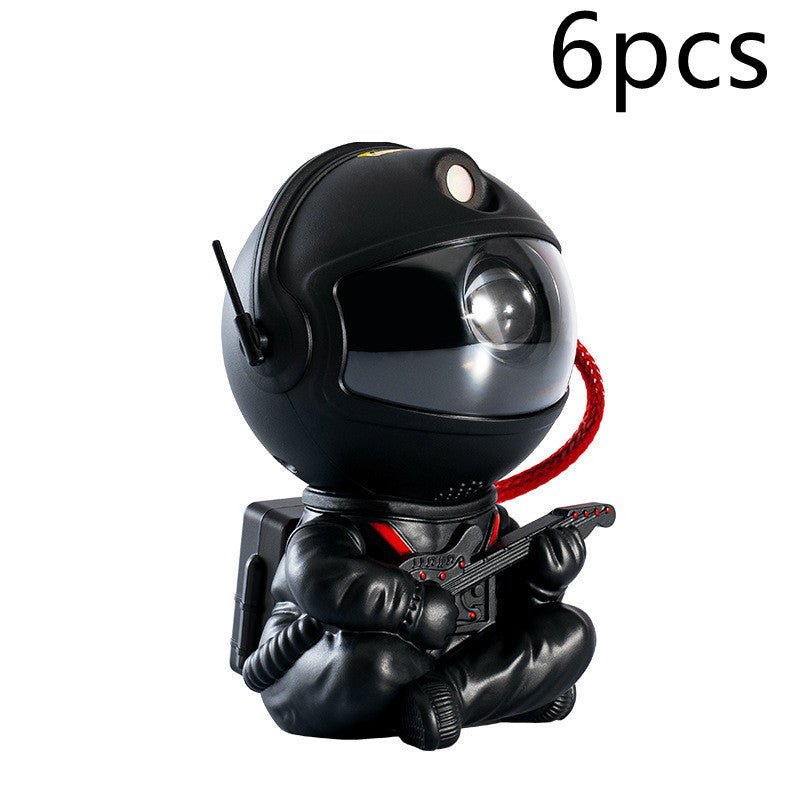 Mini Version Of Astronaut Star Projection Lamp Creative Gift Atmosphere Decorative Lamp Colorful Flowing Starry Night Light - 9 Boss Studio Mp3 store