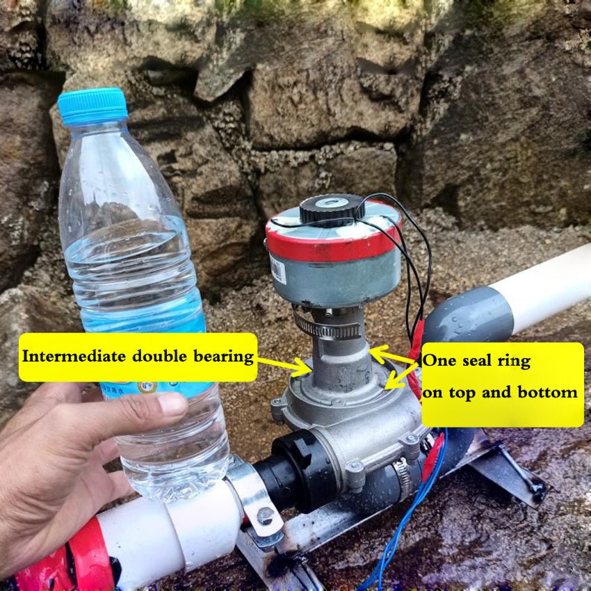 Micro Hydroelectric Generator 500 Watts 50hz 220 Volts High Power With Monitoring TV Lighting Computer Outdoor - 9 Boss Studio Mp3 store