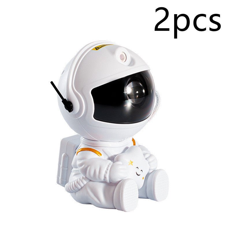 Mini Version Of Astronaut Star Projection Lamp Creative Gift Atmosphere Decorative Lamp Colorful Flowing Starry Night Light - 9 Boss Studio Mp3 store