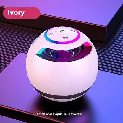 Colorful Light Bluetooth Audio Super Dynamic Bass Boost Portable Small Speaker Mini High Sound Quality Large Volume - 9 Boss Studio Mp3 store
