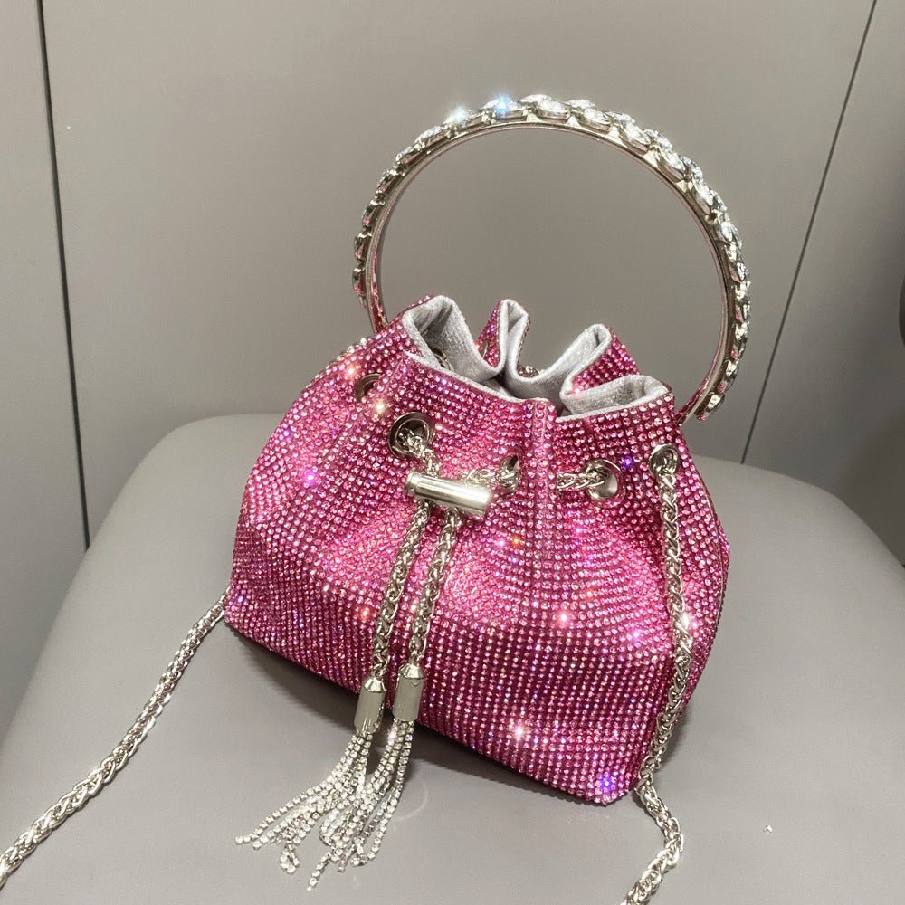 European And American Shiny Diamond Handbag For Women - 9 Boss Studio Mp3 store