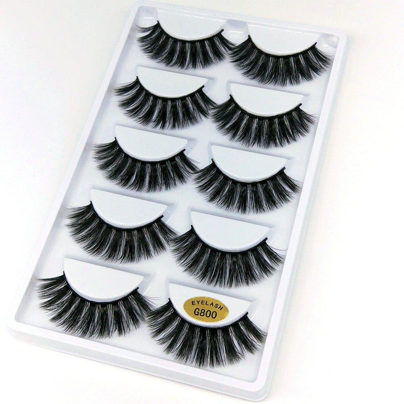 3D mink hair false eyelashes - 9 Boss Studio Mp3 store
