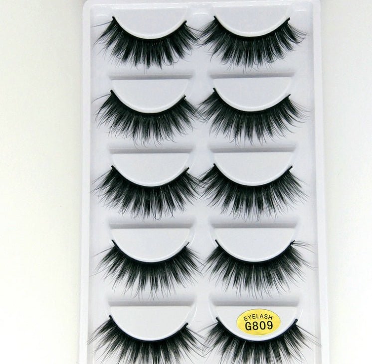 3D mink hair false eyelashes - 9 Boss Studio Mp3 store
