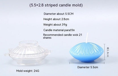 Floating Candle Mould Oval Hand - made Material - 9 Boss Studio Mp3 store
