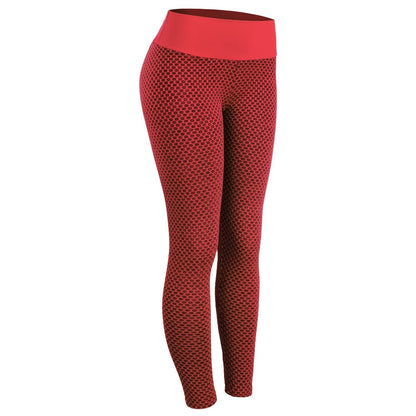 Plaid Leggings Fitness Yoga Pants Women's Seamless High Waist Breathable Gym Leggings - 9 Boss Studio Mp3 store